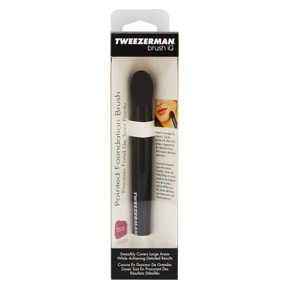 TWEEZERMAN Pointed  Foundation Brush, 0.8 Ounce - Picture 1 of 1